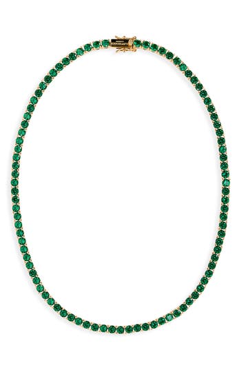 KURT GEIGER KURT GEIGER LONDON CUBIC ZIRCONIA TENNIS NECKLACE