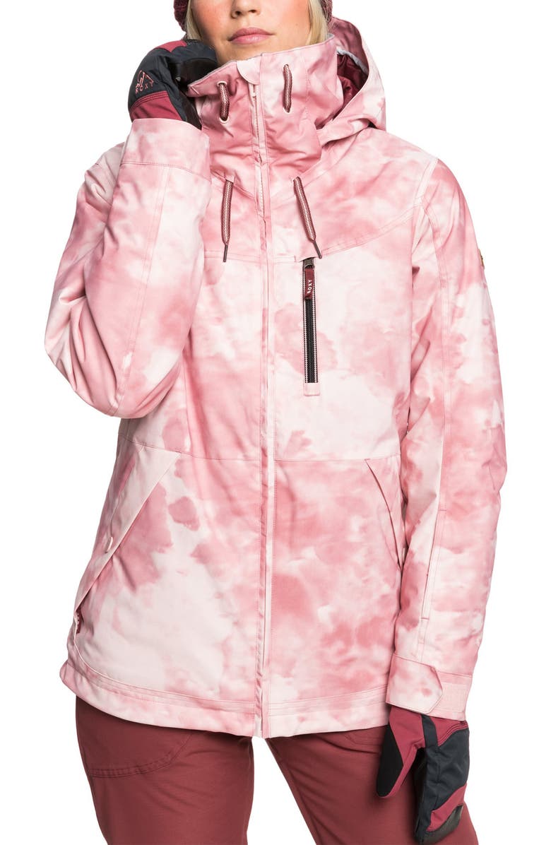 roxy presence waterproof hooded parka nordstrom