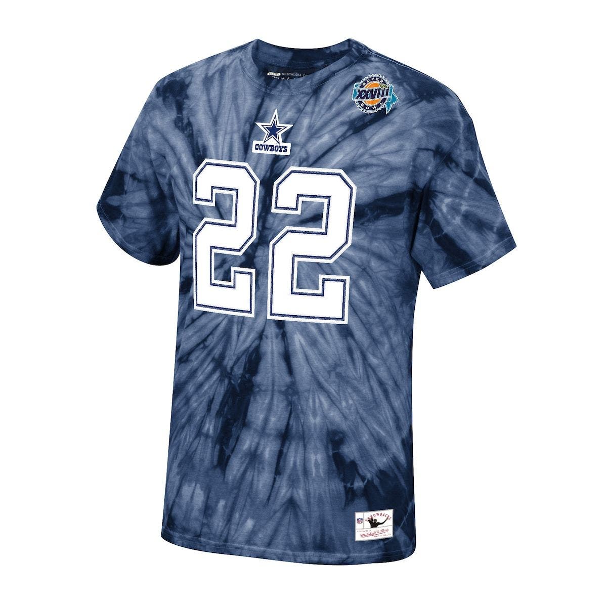 Navy Dallas Cowboys Tie-Dye 