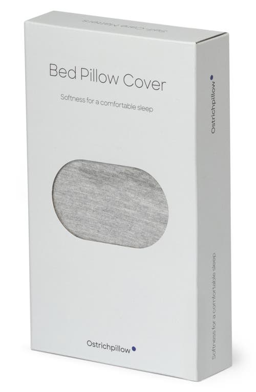 Ostrichpillow Bed Pillow Cover in Light Grey