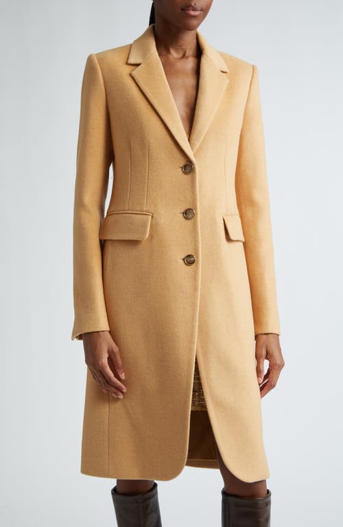 Shop St John St. John Collection Wool & Cashmere Coat In Heather Dune