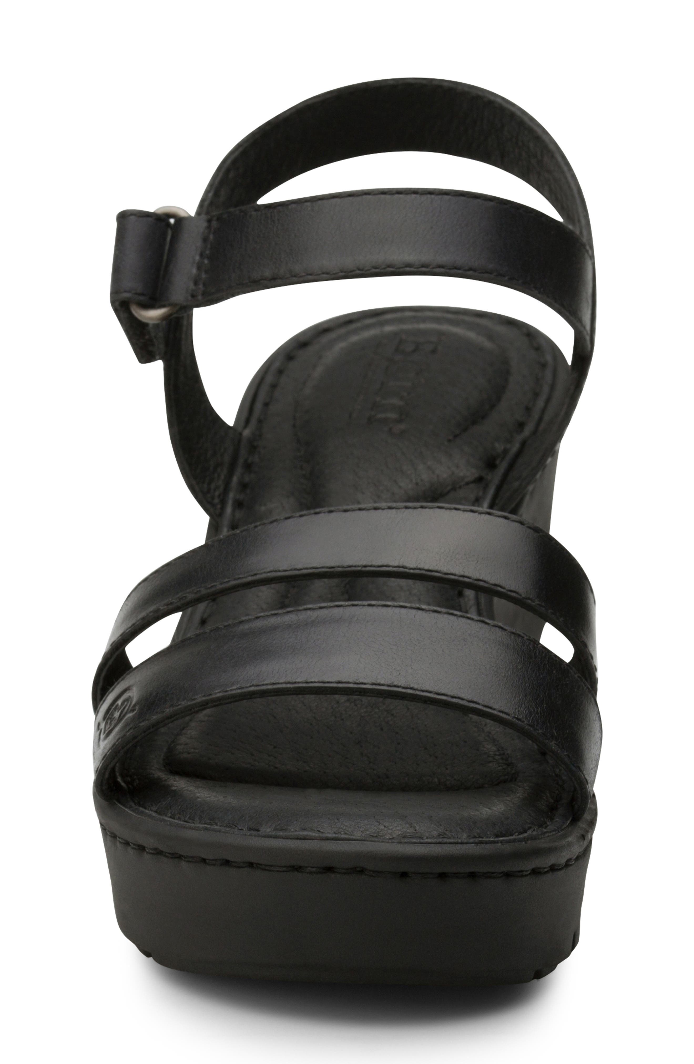 born pawnee platform wedge sandal