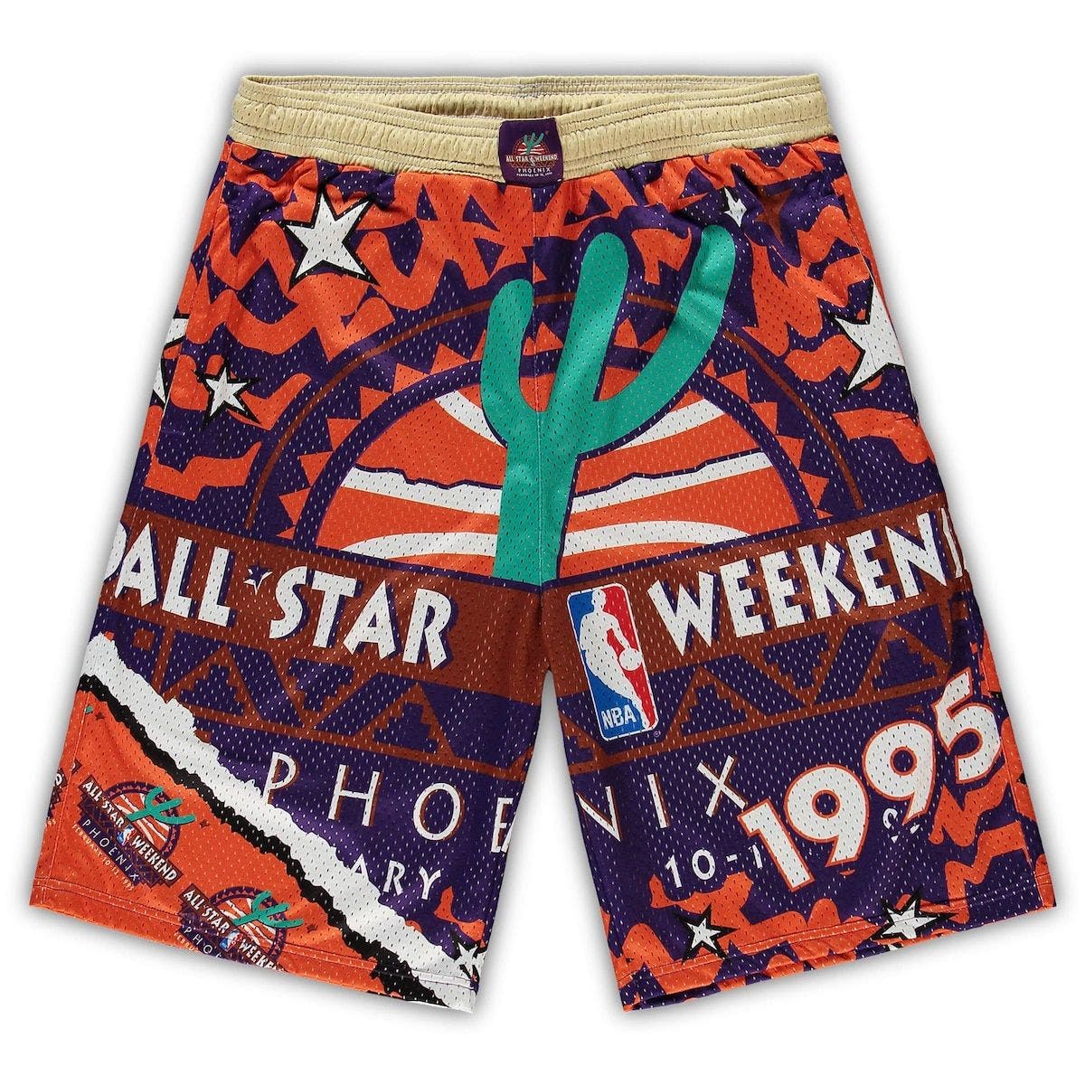 Mitchell \u0026 Ness Purple/Orange NBA 1995 
