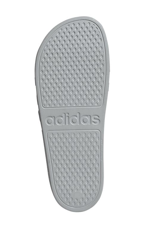 Shop Adidas Originals Adidas Adilette Slide Sandal In Grey Two/spark/grey Two