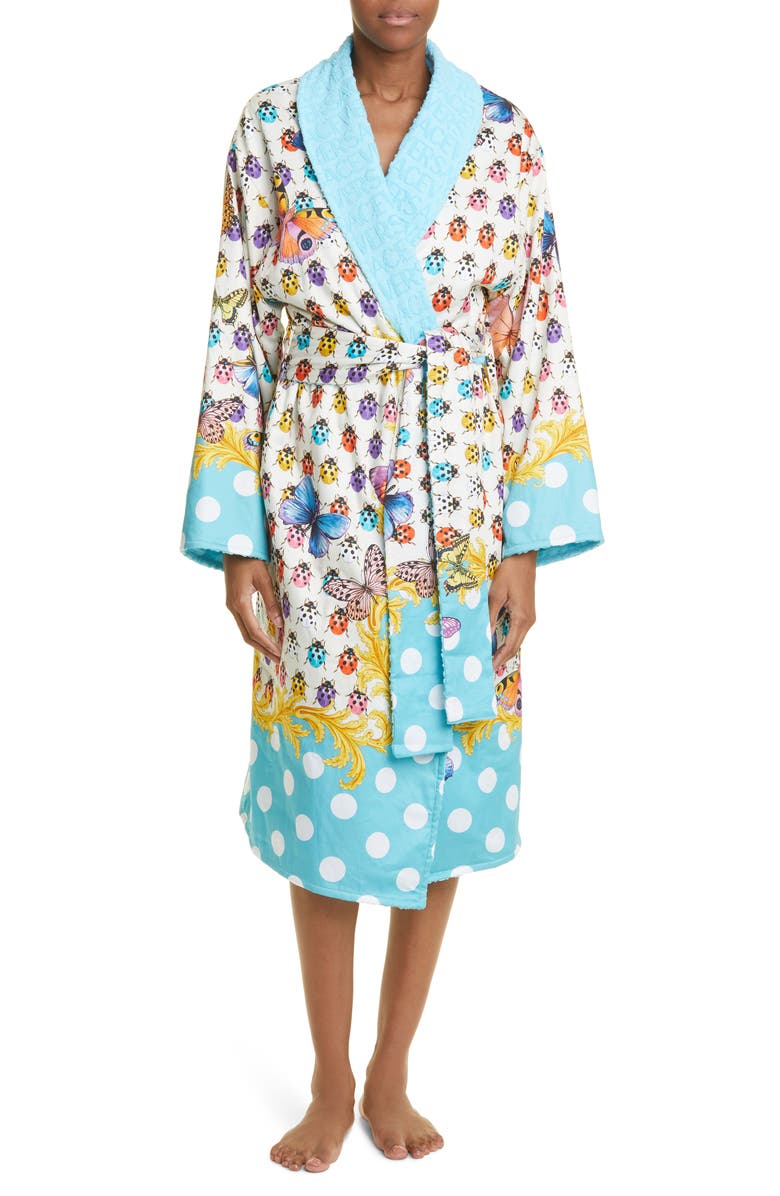 Versace Butterflies Bath Robe Nordstrom