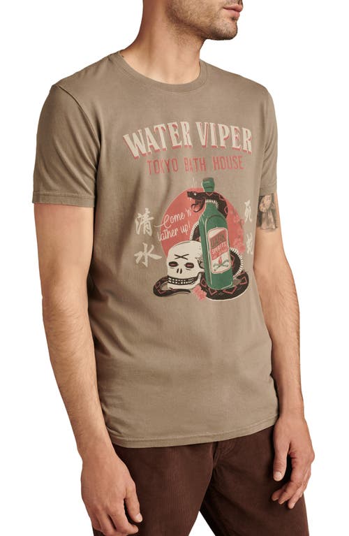 Lucky Brand Water Viper Graphic T-shirt In Bungee Cord
