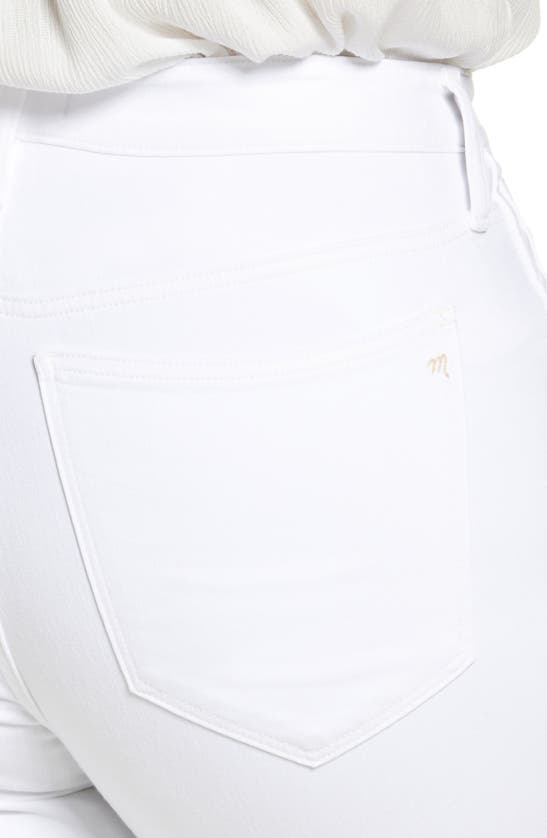 Madewell Stovepipe Jeans In Pure White
