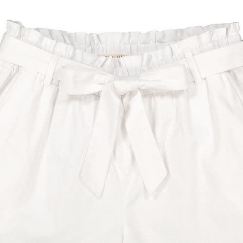 HOPE & HENRY HOPE & HENRY WOMENS' CINCHED WAIST SHORT 