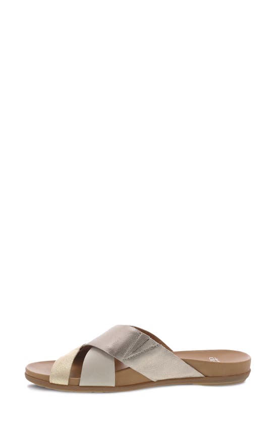 Dansko Joanna Slide Sandal In Sand Multi | ModeSens