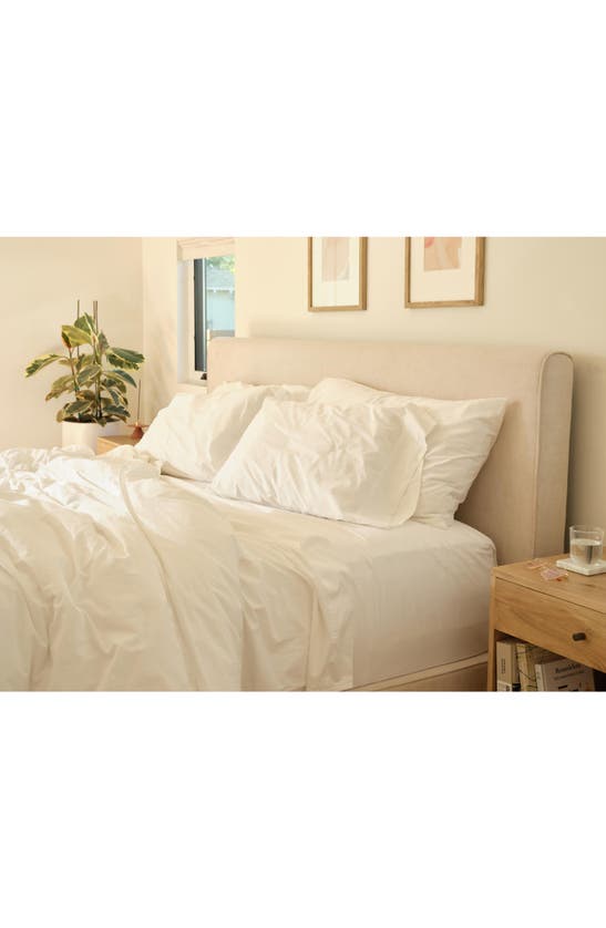Nordstrom At Home Percale Sheet Set In White