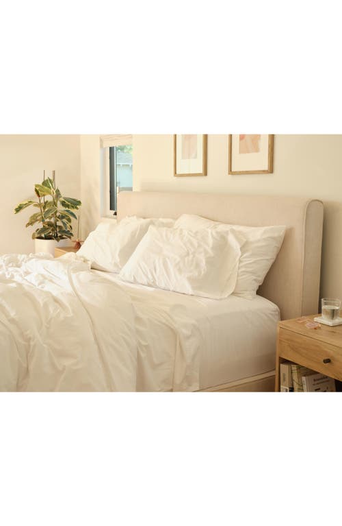 Shop Nordstrom At Home Percale Sheet Set In Grey Taupe