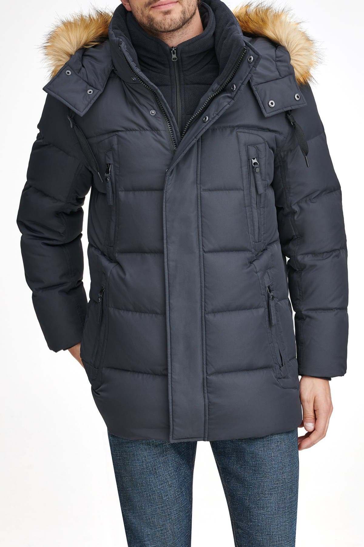 conway matte down parka