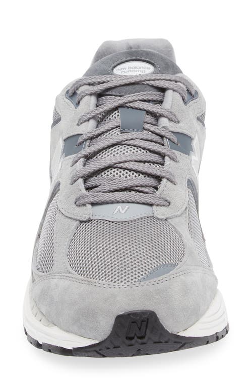 Shop New Balance 2002r Sneaker In Steel/lead