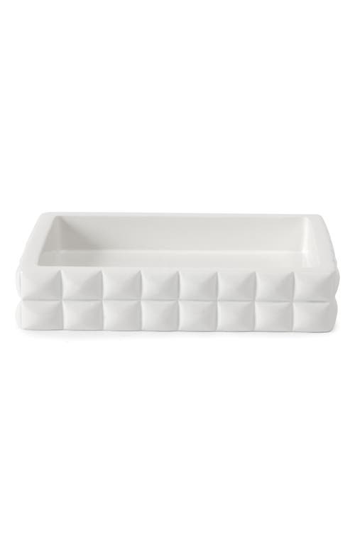 Kassatex Piazza Soap Dish in White at Nordstrom