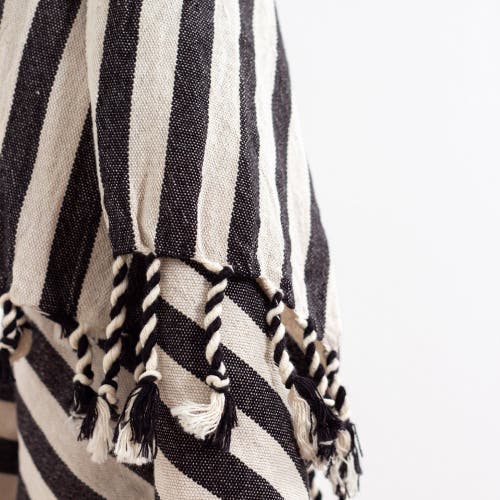 Eastern Woven Turkish Zebra Bath / Beach Towel In Zebra