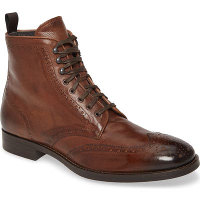 To Boot New York Boerum Wingtip Boot- Brown