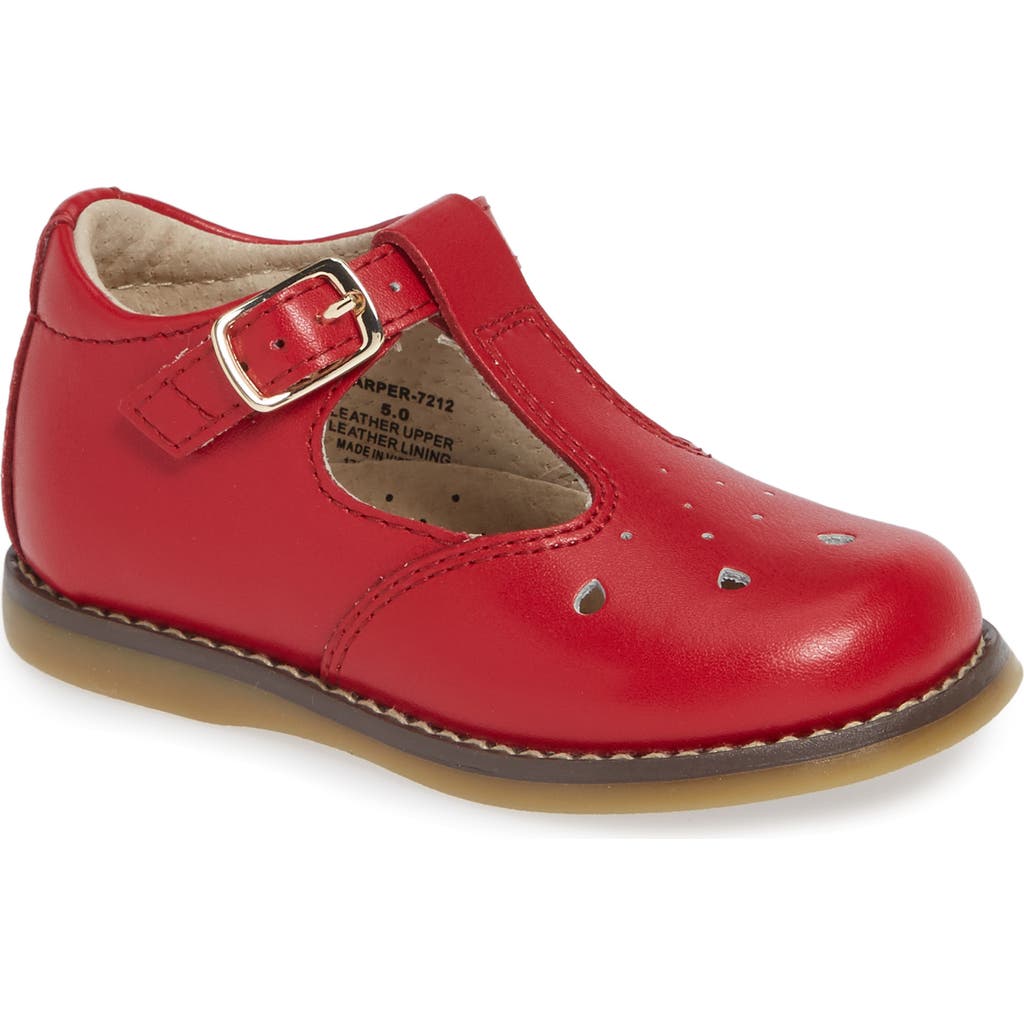 Footmates Harper Mary Jane in Apple Red