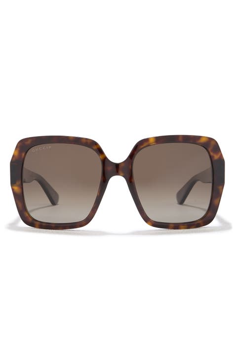 Read Ezi Women's Cuba Wrap Sunglasses - Brown