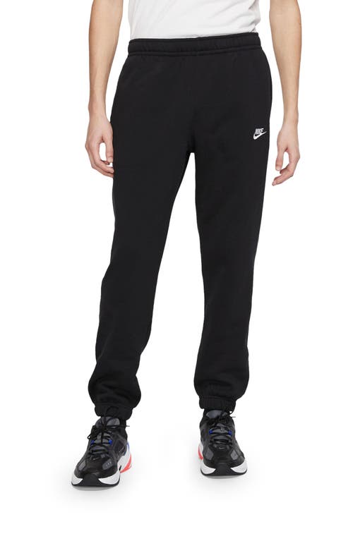 Sportswear Club Fleece Sweatpants in Black/White