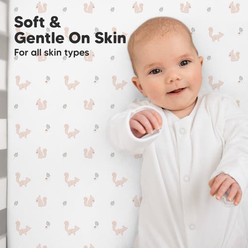 KEABABIES KEABABIES SOOTHE FITTED CRIB SHEET