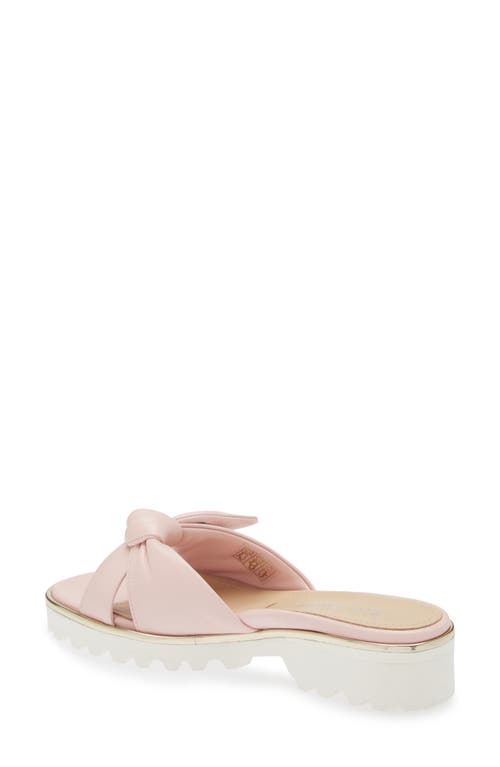 Ron White Chrissie Slide Sandal In Blush