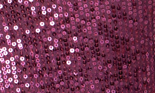 Endless Rose Sequin Long Sleeve Bodysuit In Purple