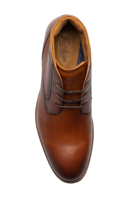 Shop Florsheim Rucci Plain Toe Chukka Boot In Cognac