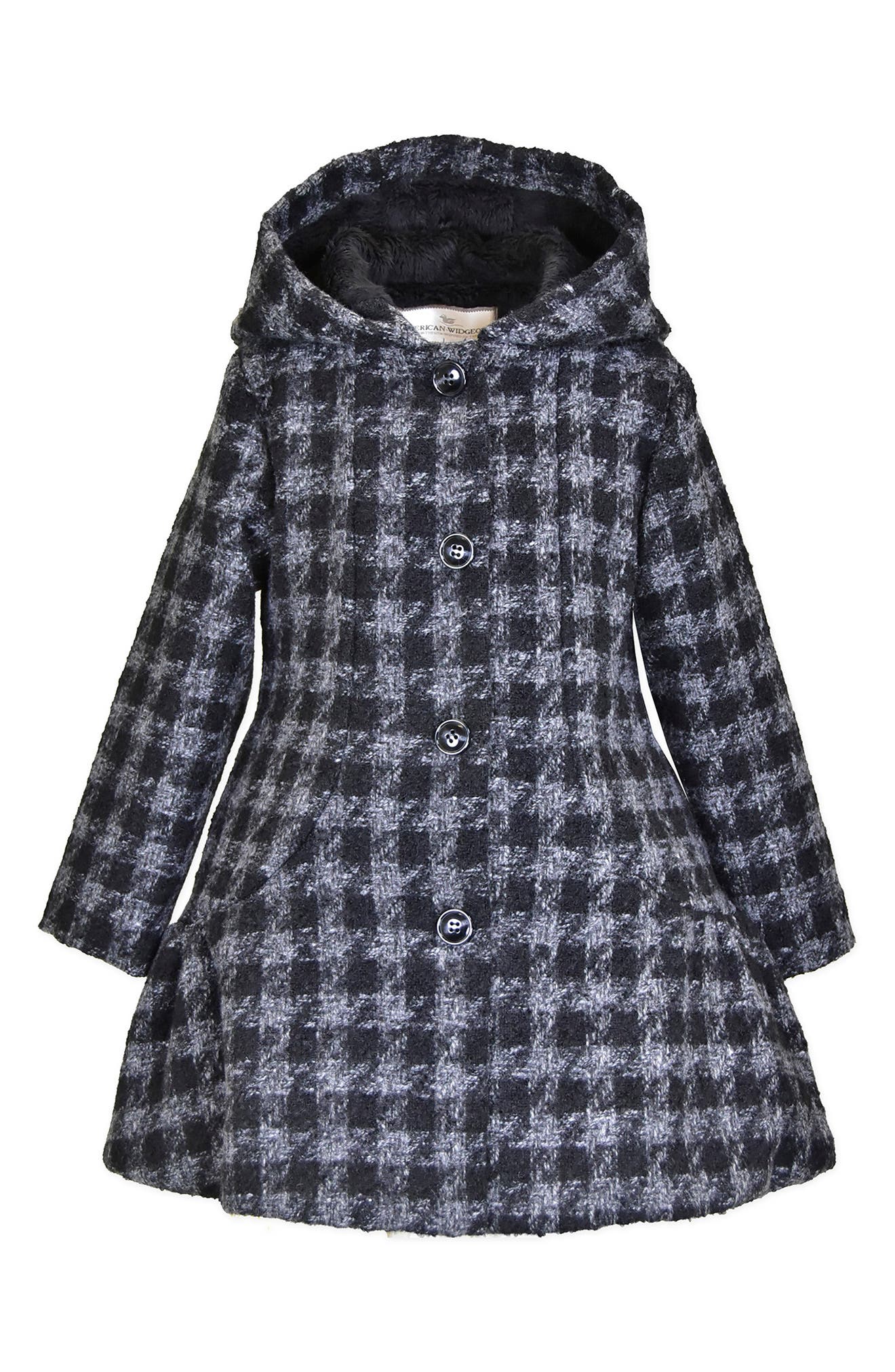 Widgeon Big Girls  Scallop Front Coat 