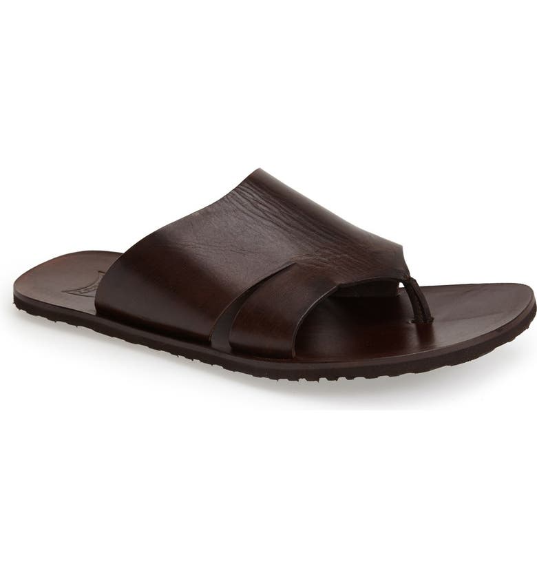 Michael Toschi 'Mara' Leather Sandal (Men) | Nordstrom