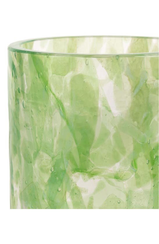 Shop Stories Of Italy Watercolor Medium Jade Vase In Green