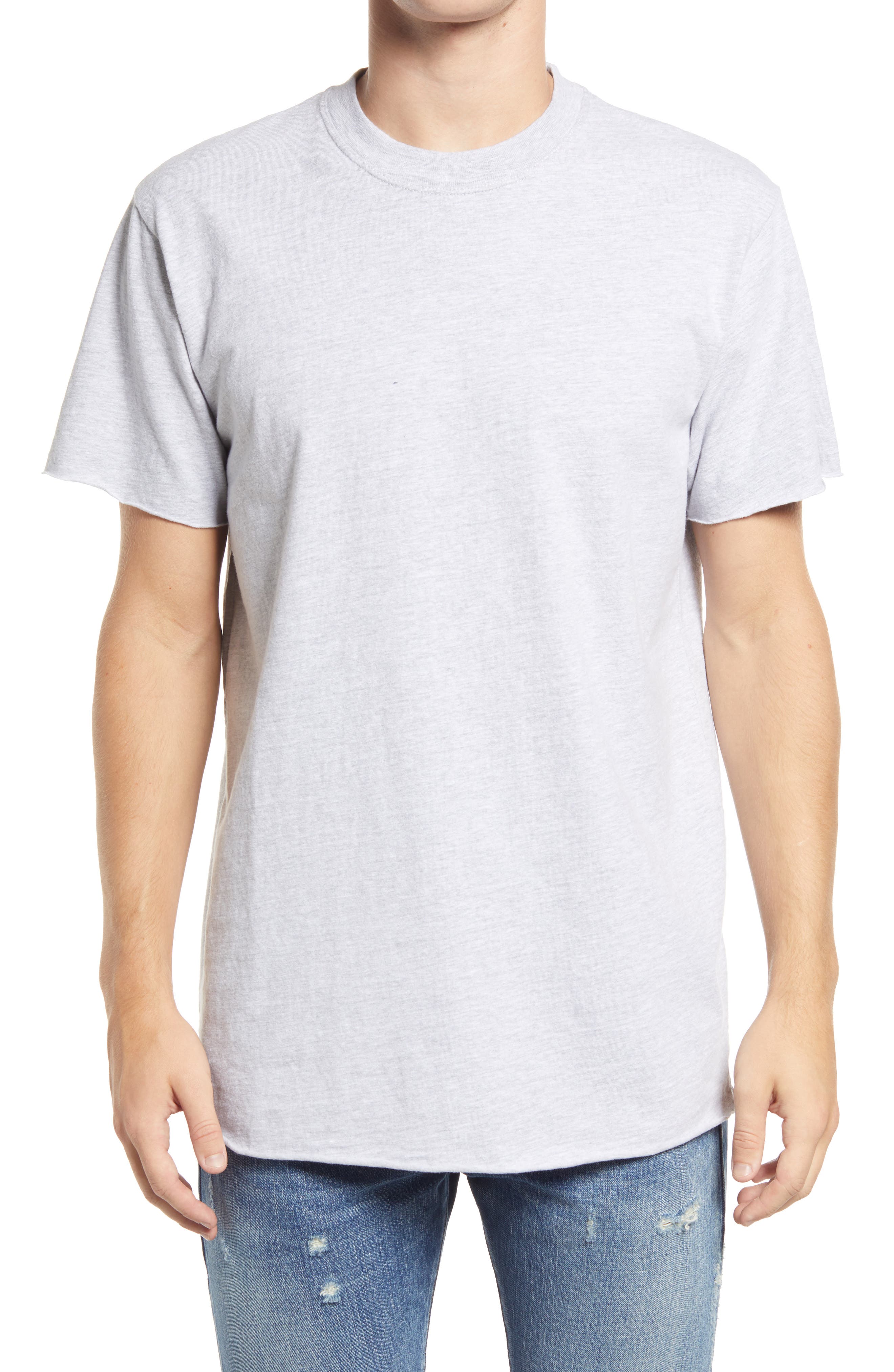 John Elliott Anti Expo Crewneck T-Shirt in Organic Grey at Nordstrom, Size Small