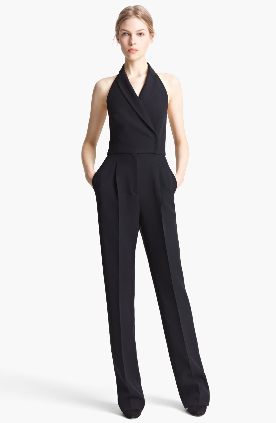 Valentino Cady Halter Jumpsuit Nordstrom