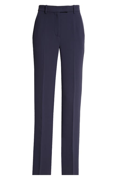 EMPORIO ARMANI EMPORIO ARMANI TECHNO GABARDINE STRAIGHT LEG PANTS 