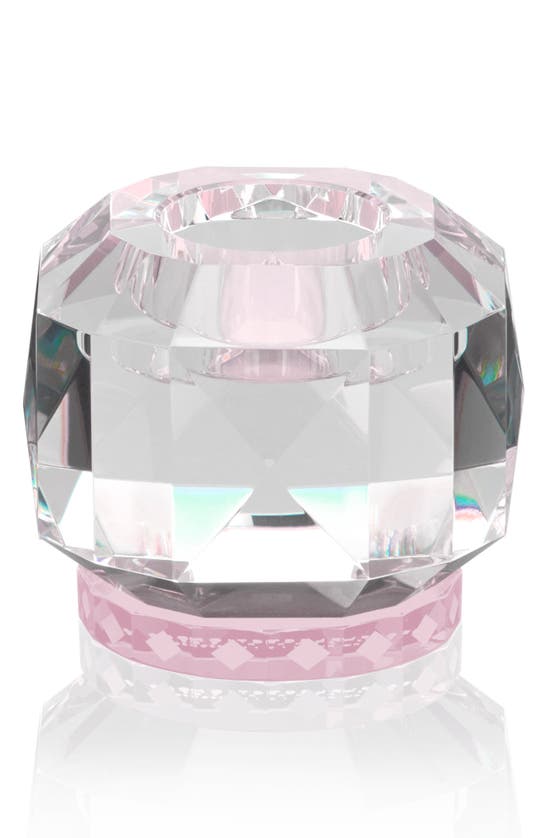 Reflections Copenhagen Texas Tealight Holder In Pink