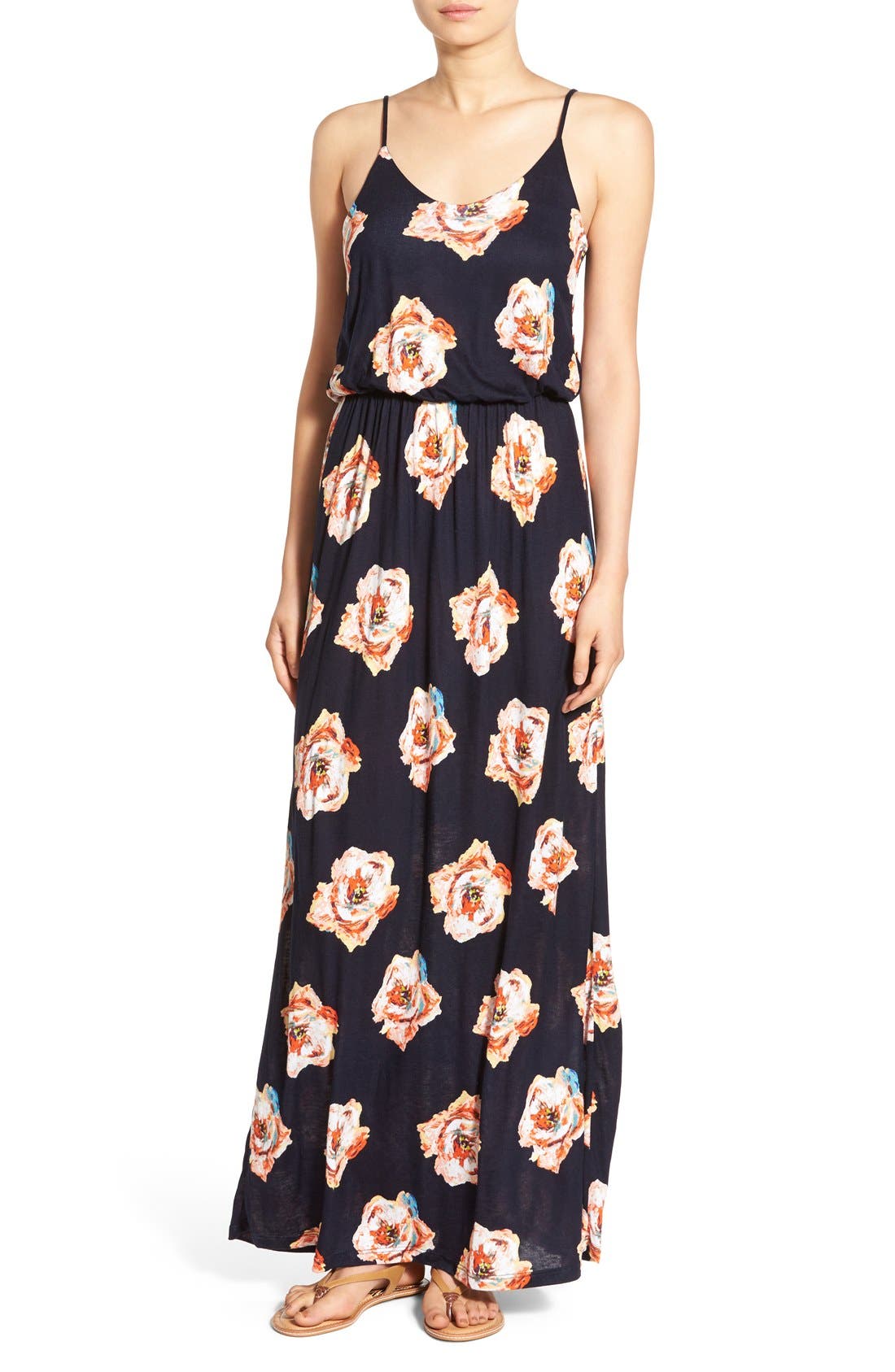 ALL IN FAVOR,
                            Knit Maxi Dress,
                            Main thumbnail 420, color,
                            401