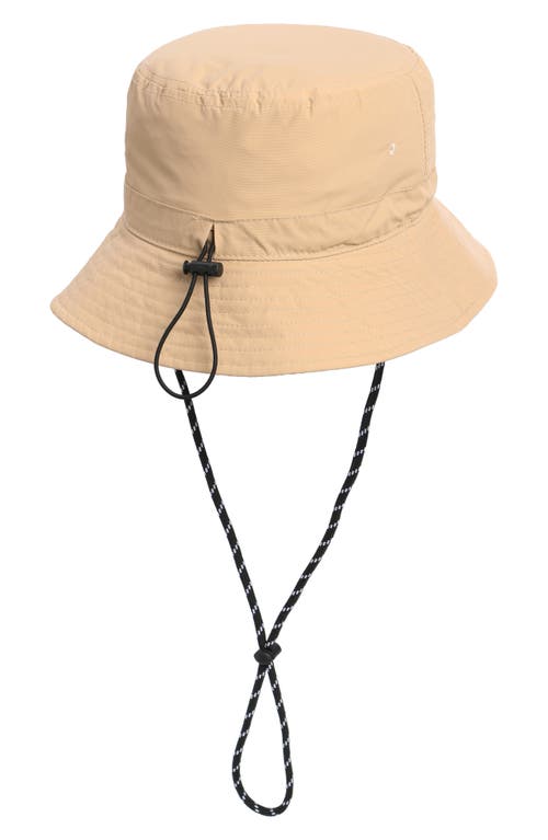 Nordstrom Rack Elevated Bucket Hat In Tan Thread