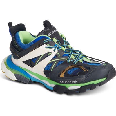 Balenciaga Track Sneaker, Blue/green