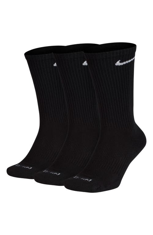 Nike Everyday Plus Cushioned In Black/white