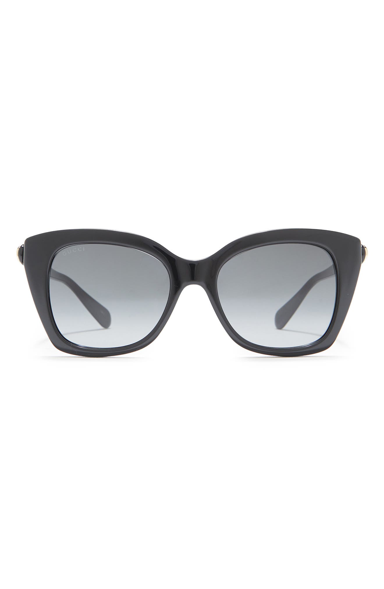 gucci 55mm oversized square sunglasses