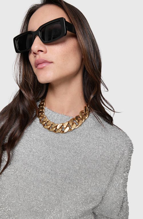 REBECCA MINKOFF REBECCA MINKOFF METALLIC SWEATER 