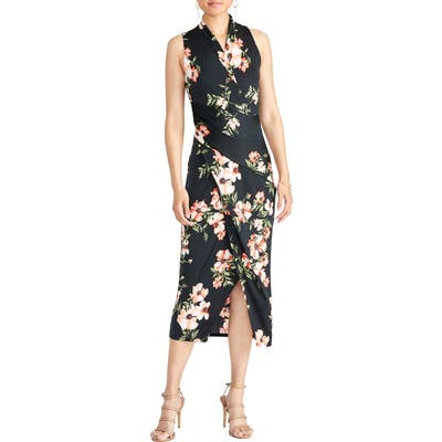 Rachel Rachel Roy Wildflower Poppy Sheath Dress, Black