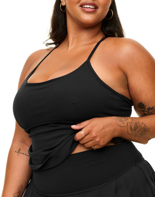 Adore Me Jaden Support Tank In Black