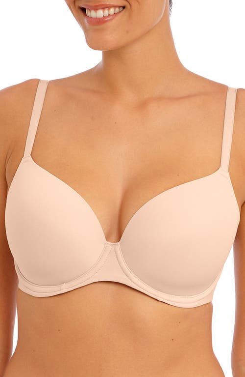 Undetected Underwire Convertible T-Shirt Bra in Natural Beige