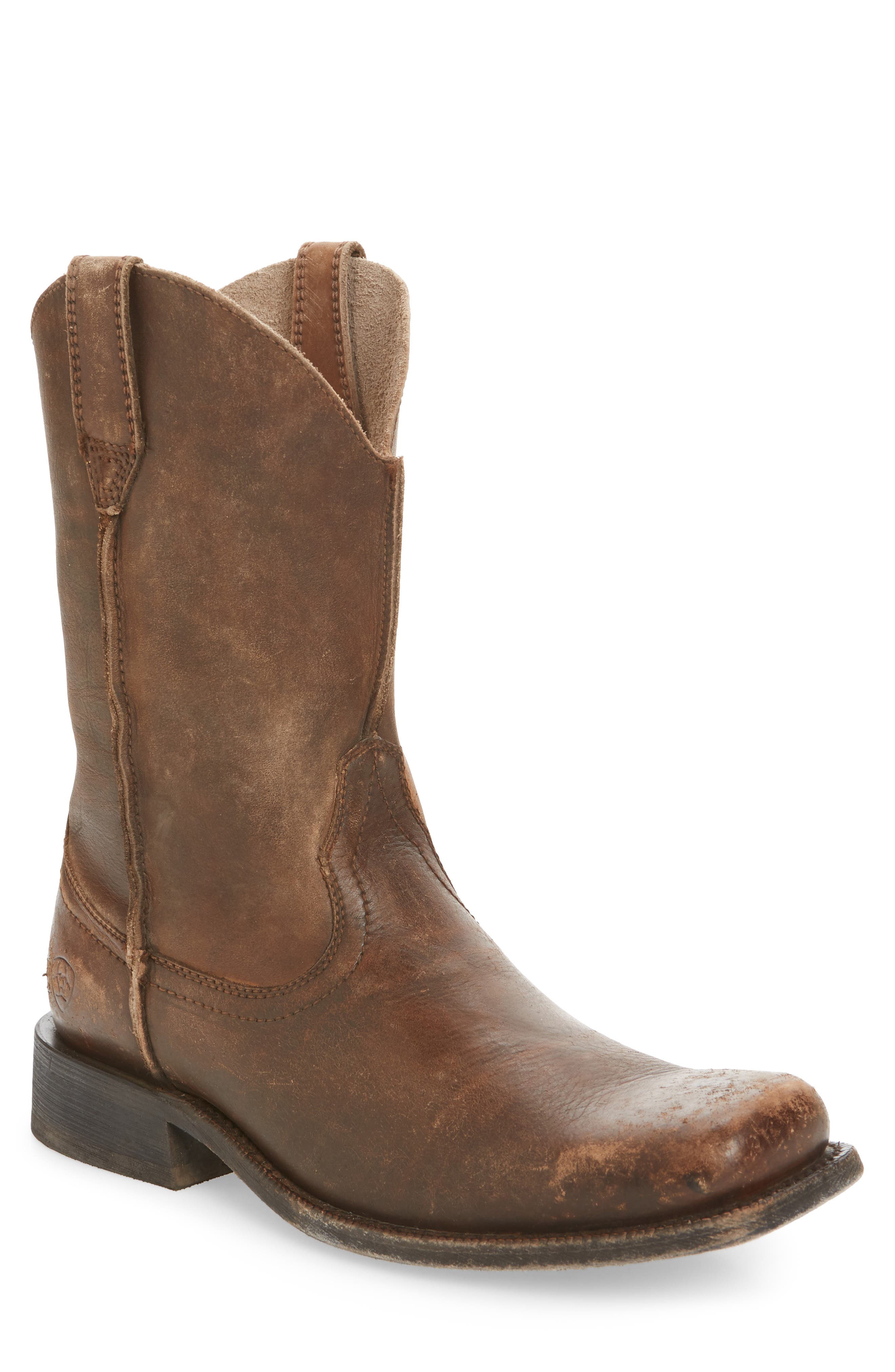 Ariat Rambler Western Boot- Brown