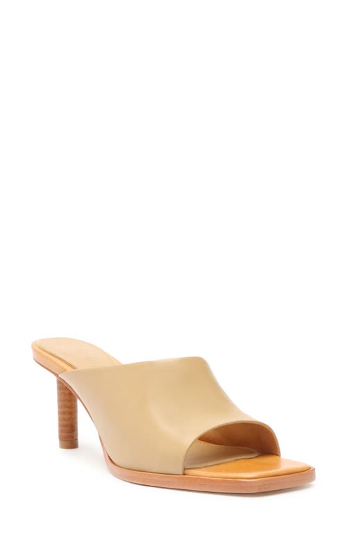 Schutz Zelda Slide Sandal Light Beige at Nordstrom,