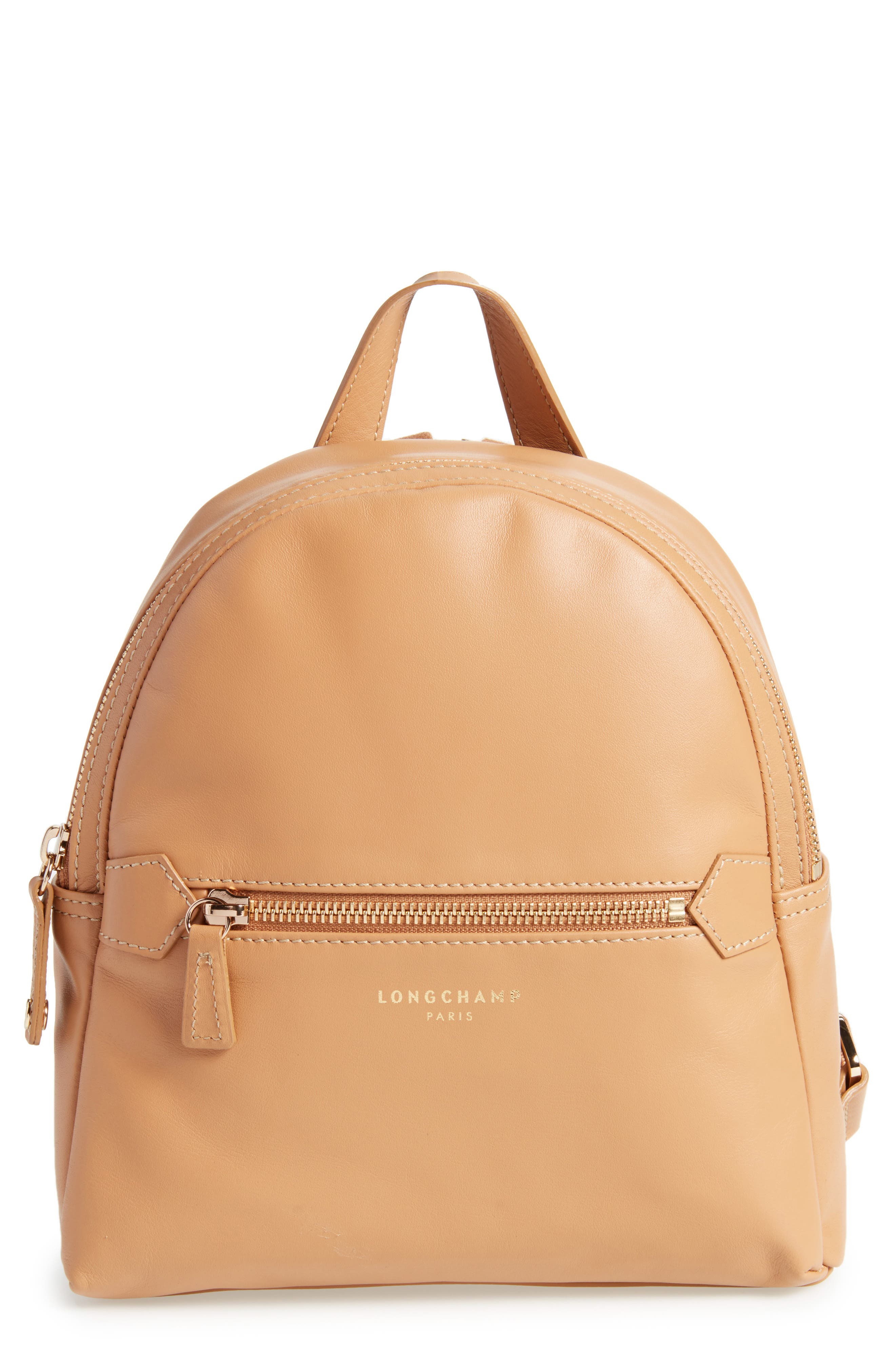 longchamp 2.0 leather backpack