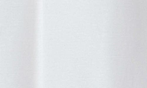 Endless Rose Contrast Binding Tie Belt Midi Dress In White/ Black