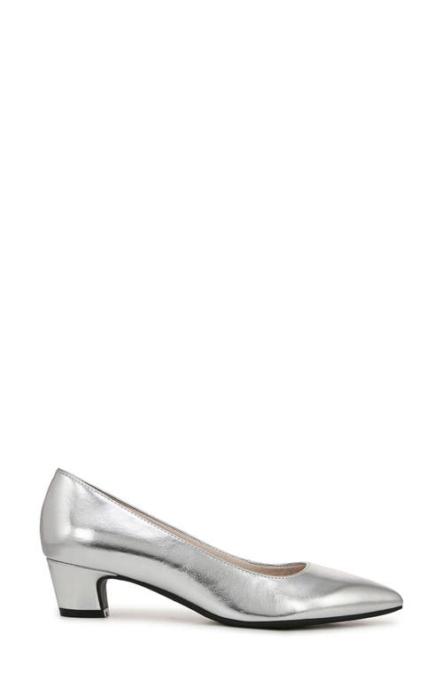 Shop Lifestride Minx Pointed Toe Pump In Silver