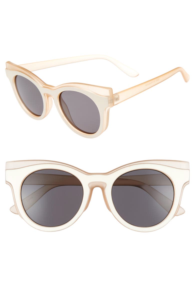 Bp 50mm Two Tone Round Lens Sunglasses Nordstrom 