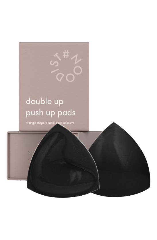 Shop Nood Double Up Triangle Push-up Pads In Black